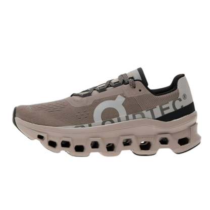 On Cloud Women's Cloudmonster  Running Shoes, Cinder / Fog - Ndoros