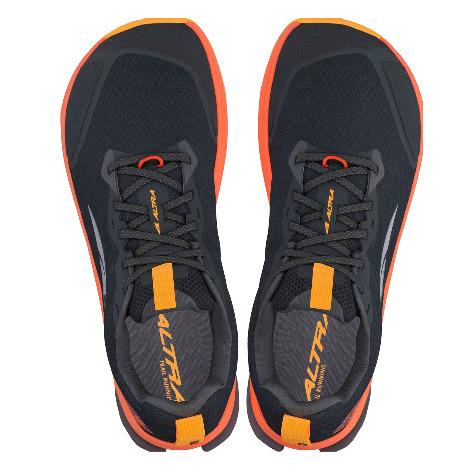 Altra Lone Peak 9 Black/Red Trail Running Shoes For Men - Ndoros
