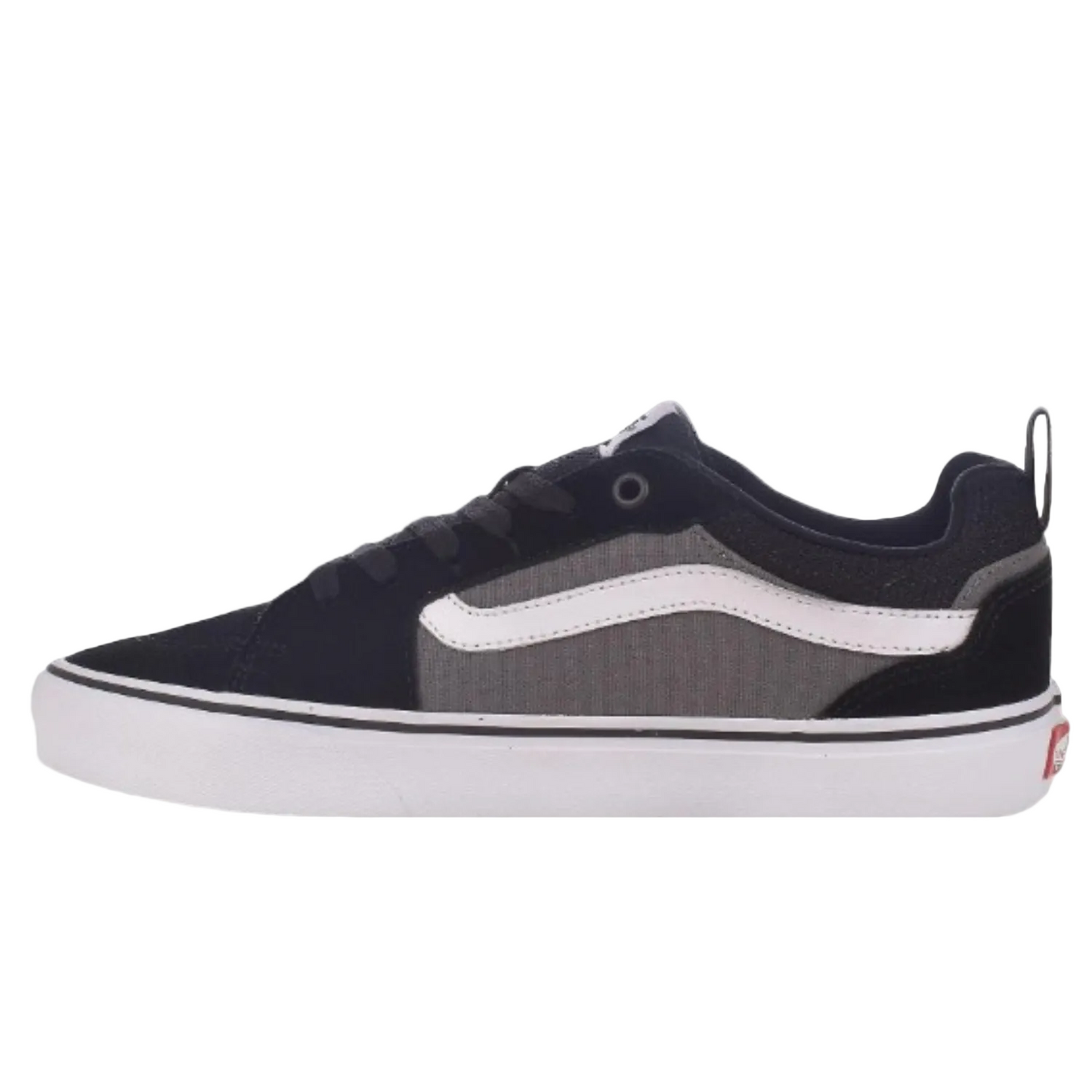 Vans Men's Filmore Low-Top Skate Sneakers – Black/Pewter - Ndoros
