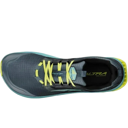 Altra Lone Peak 8 Trail Running Shoes For Men, Black/Green - Ndoros