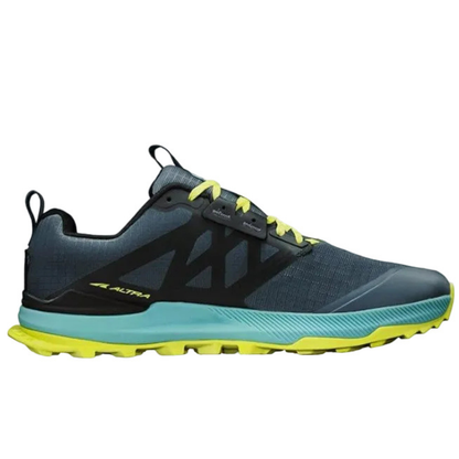 Altra Lone Peak 8 Trail Running Shoes For Men, Black/Green - Ndoros