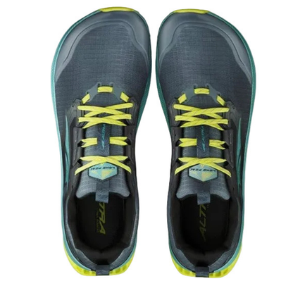 Altra Lone Peak 8 Trail Running Shoes For Men, Black/Green - Ndoros