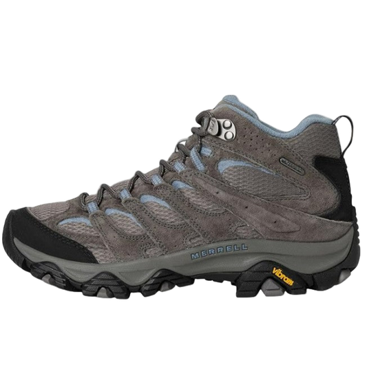 Merrell Women's Moab 3 Mid Waterproof Hiking Boots, Granite - Ndoros