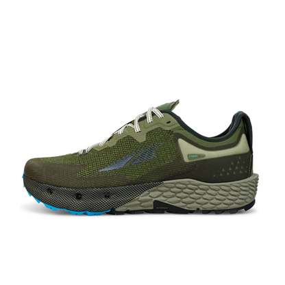 Altra Timp 4 Trail Running Shoes  Men, Dusty Olive - Ndoros