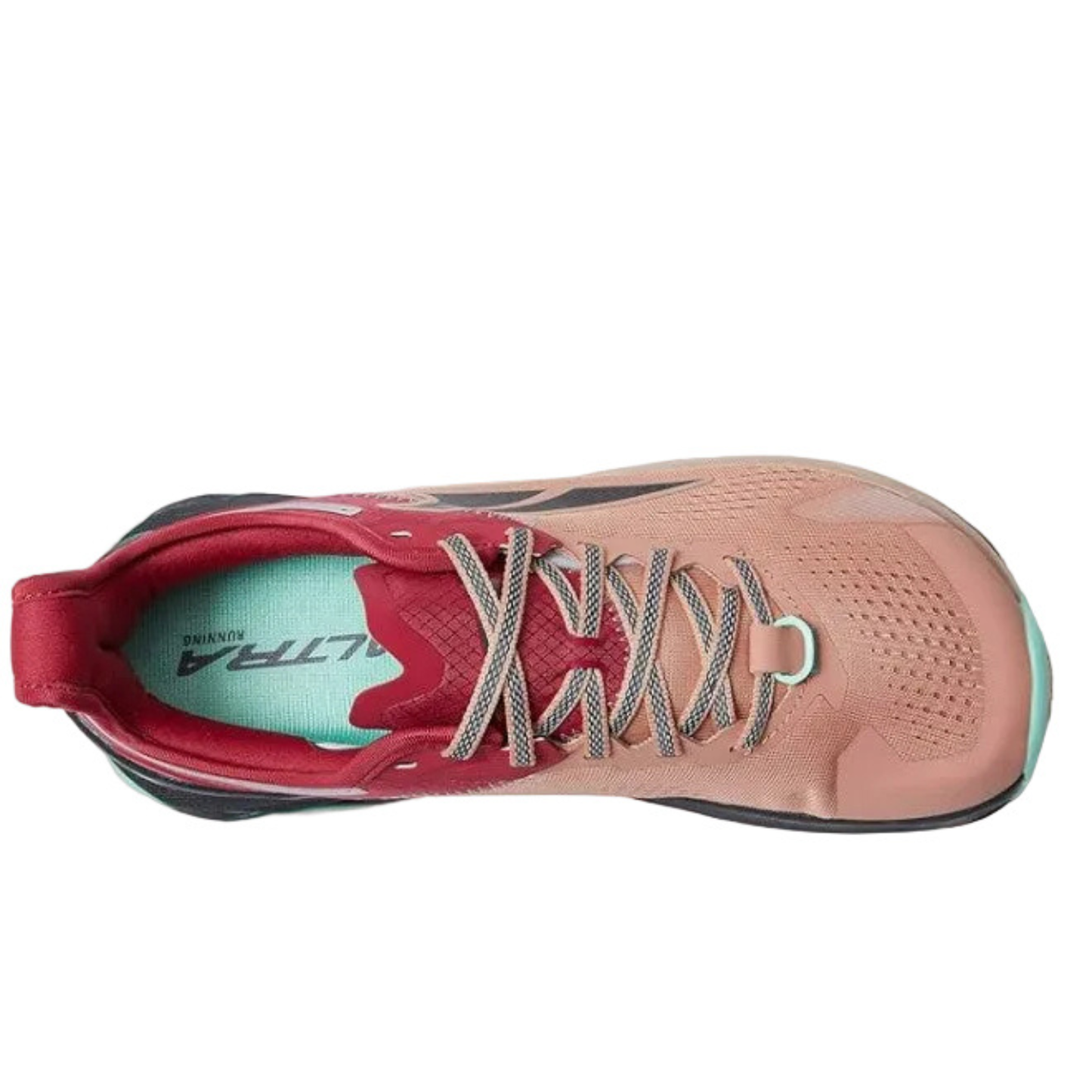 Altra Olympus 5 Trail Running Shoes For Women, Brown/Red - Ndoros