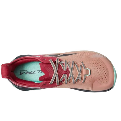Altra Olympus 5 Trail Running Shoes For Women, Brown/Red - Ndoros