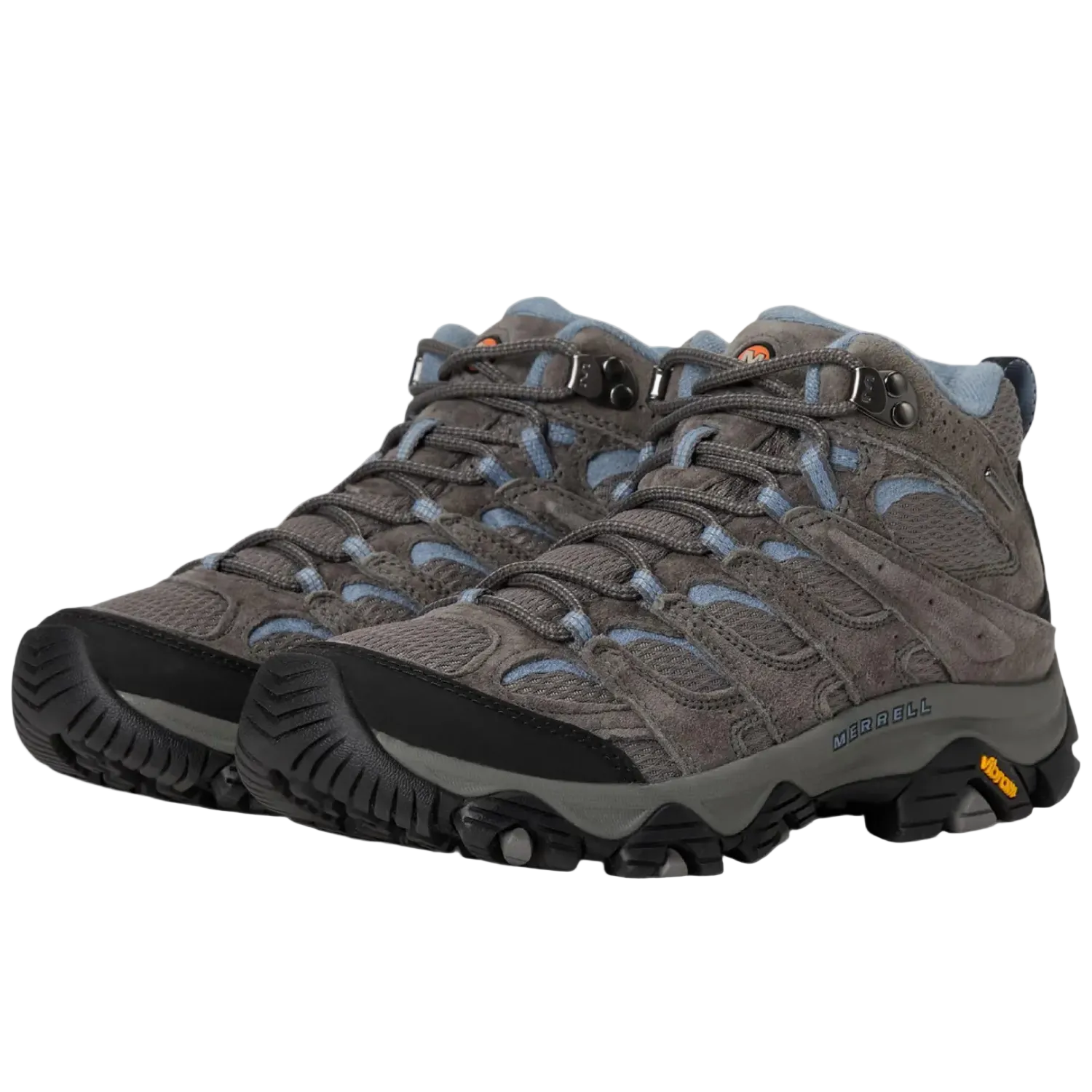 Merrell Women's Moab 3 Mid Waterproof Hiking Boots, Granite - Ndoros