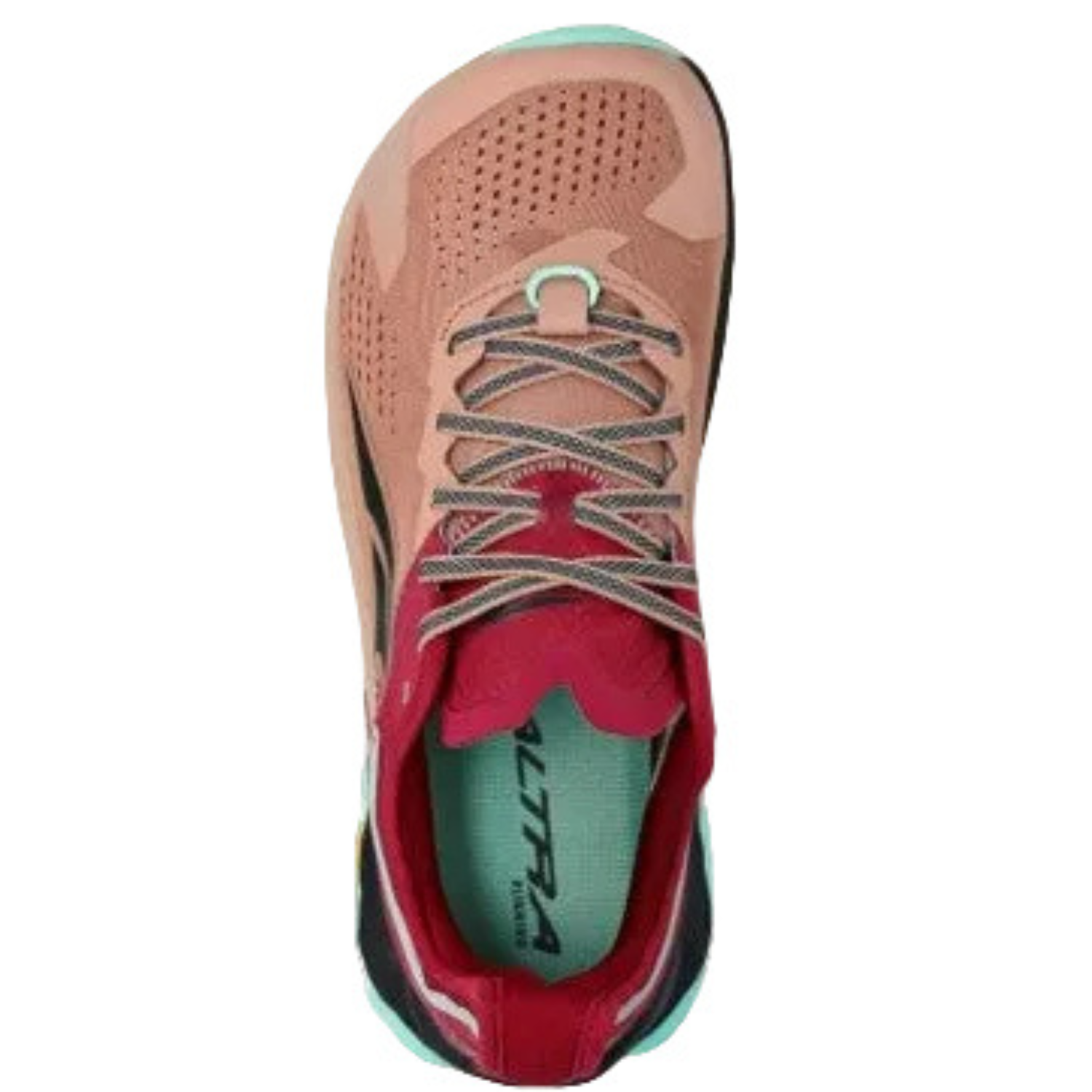 Altra Olympus 5 Trail Running Shoes For Women, Brown/Red - Ndoros