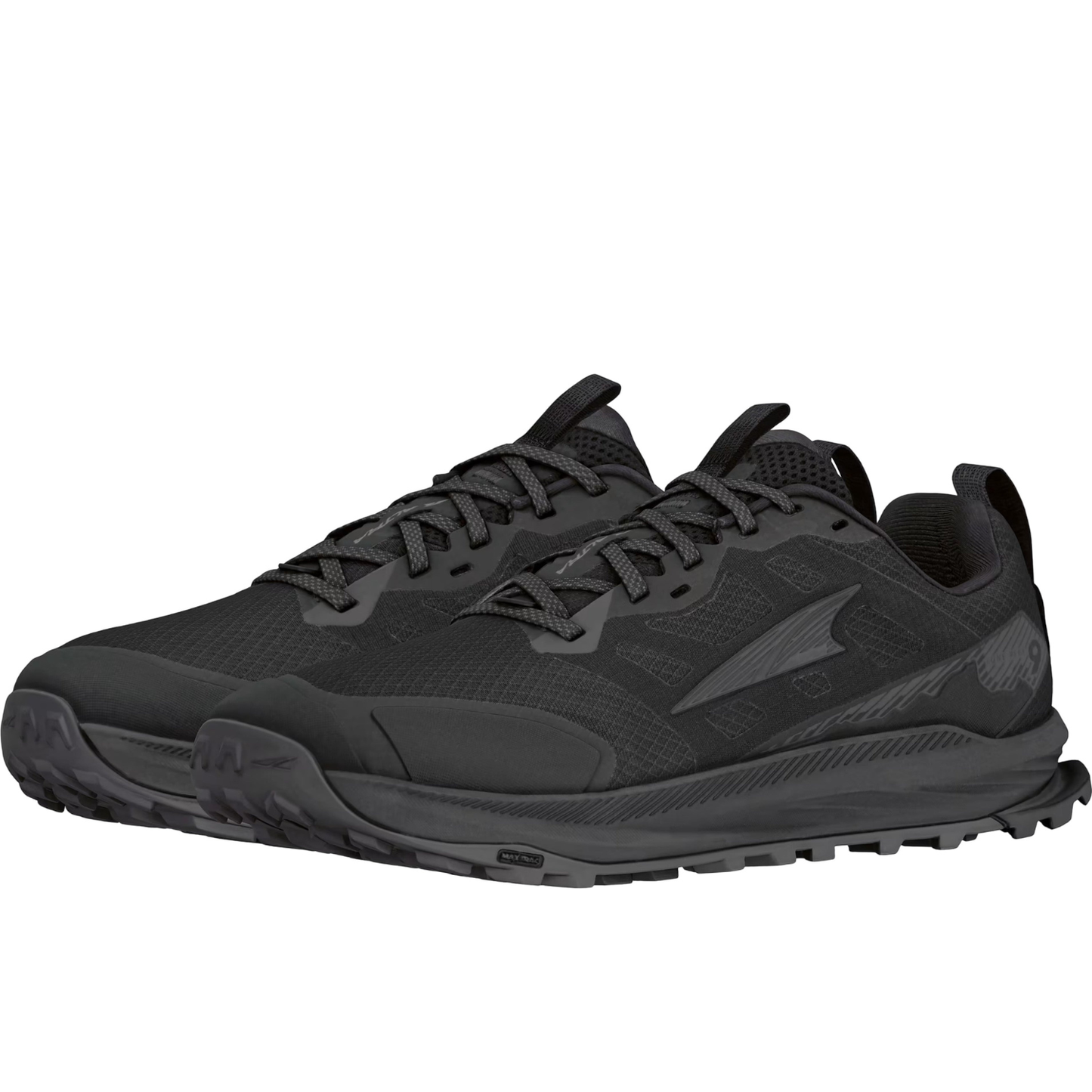 Altra Lone Peak 9 Black Trail Running Shoes For Men