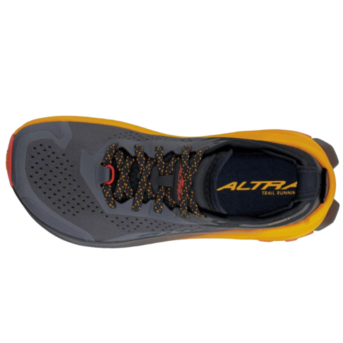 Altra Olympus 6 Trail Running shoes For Men, Black/Orange - Ndoros