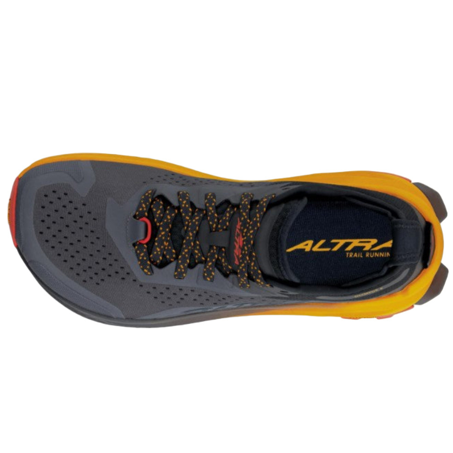 Altra Olympus 6 Trail Running shoes For Men, Black/Orange - Ndoros