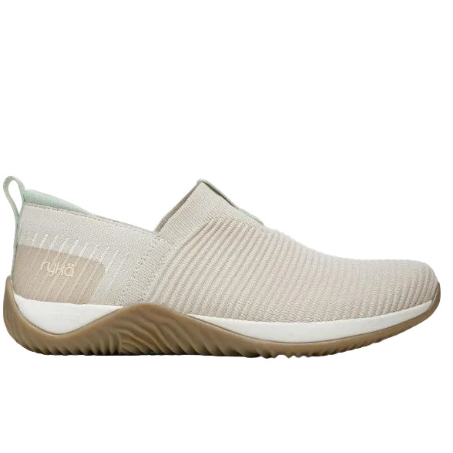 Ryka Women's Echo Knit Sneakers, Oatmeal Taupe