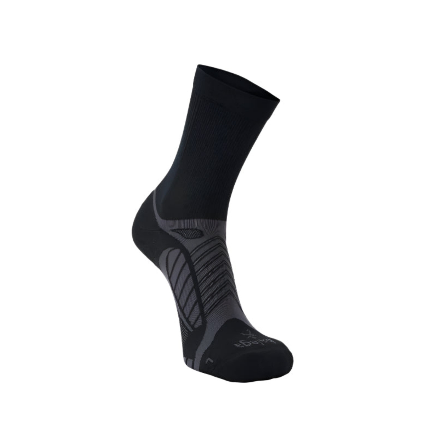 Balega Ultralight Crew Lightweight Performance  Athletic Running Socks Unisex, Black