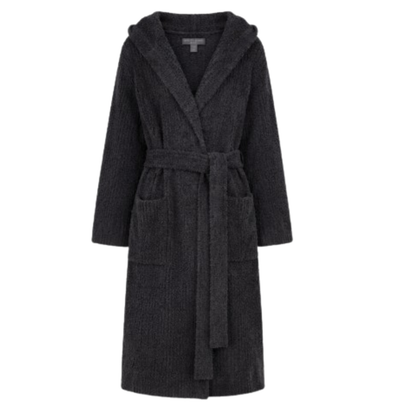 Barefoot Dreams CozyChic Ribbed Hooded Robe - Ndoros