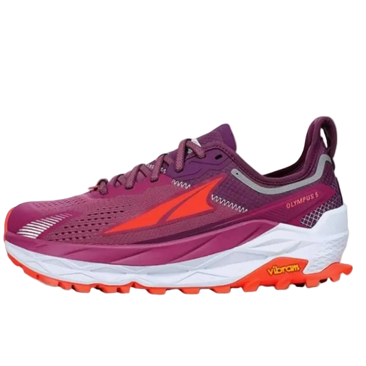 Altra Olympus 5 Trail Running Shoes For Women, Purple Orange - Ndoros