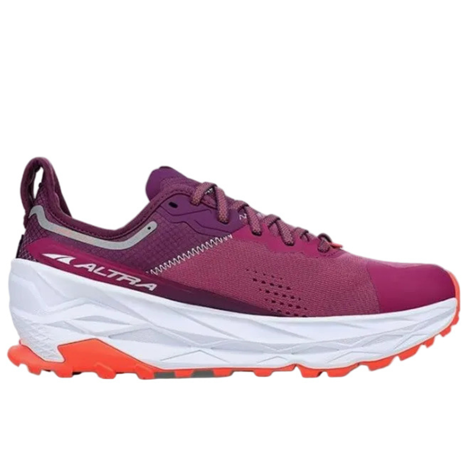 Altra Olympus 5 Trail Running Shoes For Women, Purple Orange - Ndoros