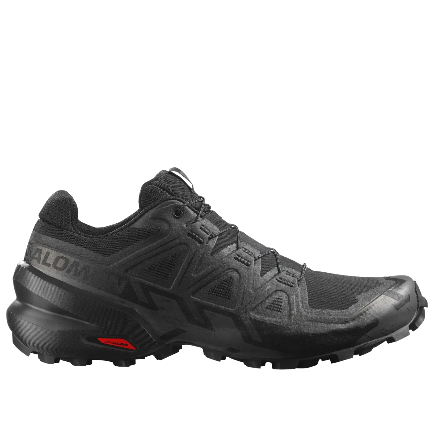 Salomon Woman Speedcross 6 Black/Black/Phantom Trail Running Shoes - Ndoros