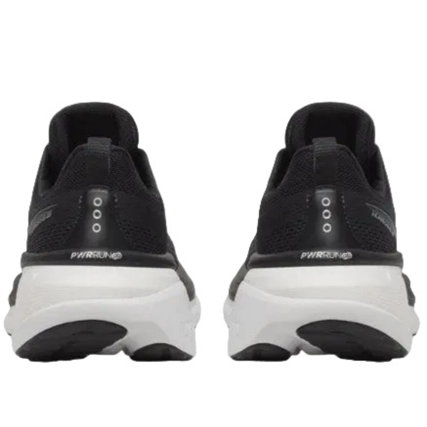Saucony Women's Hurricane 25 Sneaker, Black/White, Wide - Ndoros