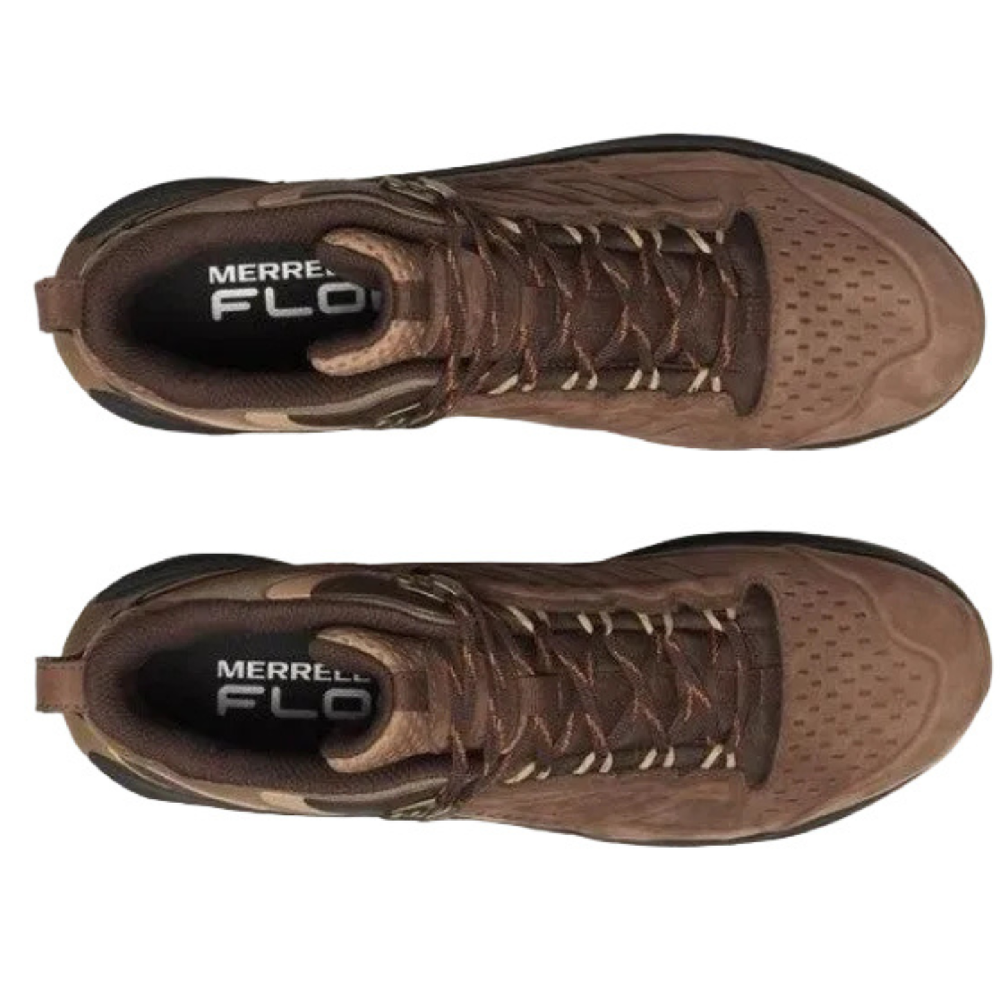 Merrell Men's Moab Speed 2 Leather Mid Wp Trainers, Mole (Brown)
