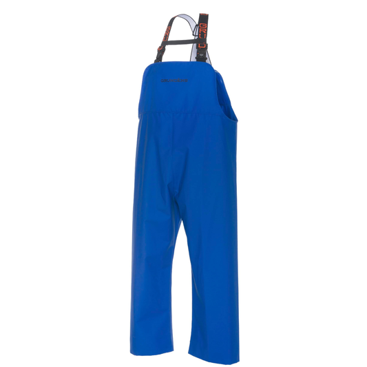 Grundens Men’s Shoreman Bib Pants, Ocean Blue - Ndoros