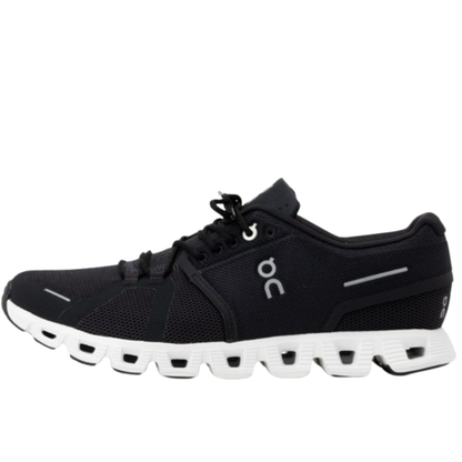 On Cloud Men's Cloud 5 Running Shoes, Black / White - Ndoros