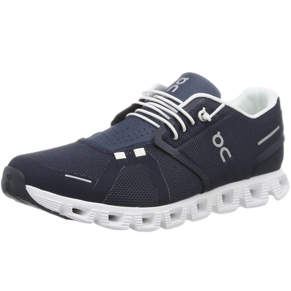 On Cloud Men's Cloud 5 Running Shoes, Midnight / White - Ndoros