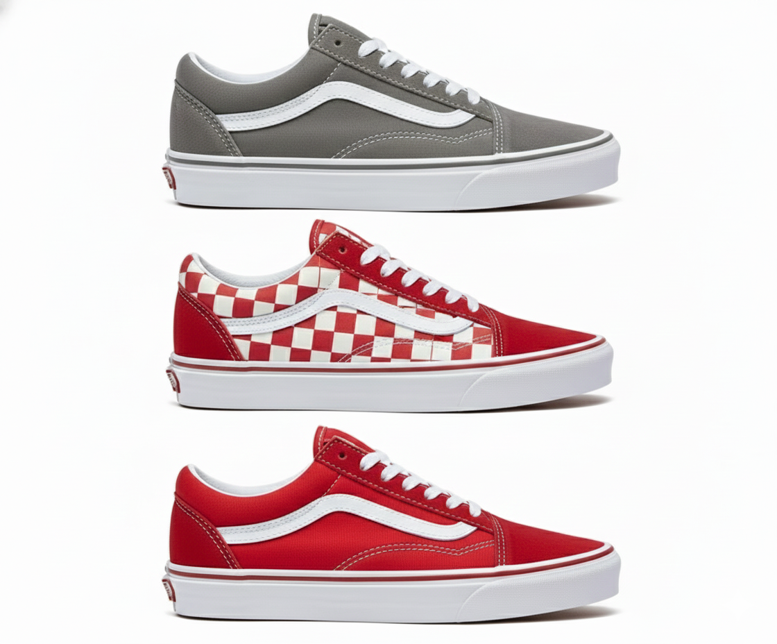 Vans Old Skool Sneakers Pewter/True White Men