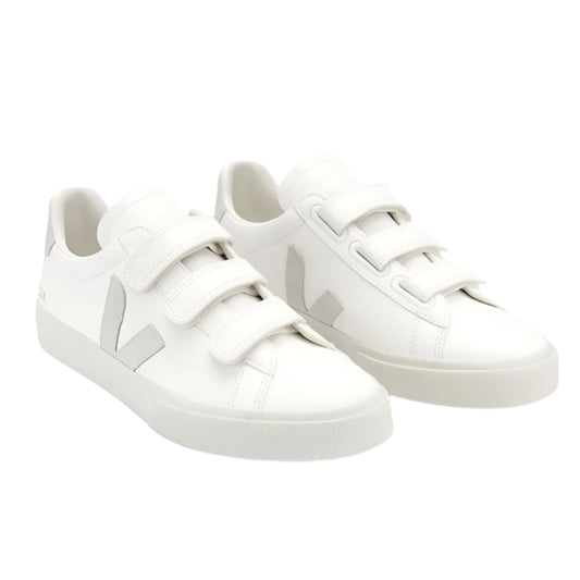 VEJA Recife Logo Women's Sneakers, Extra White/Natural