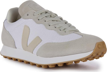 Veja Women's Rio Branco Sneakers – White/Pierre/Natural