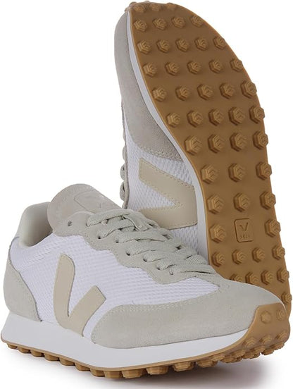 Veja Women's Rio Branco Sneakers – White/Pierre/Natural
