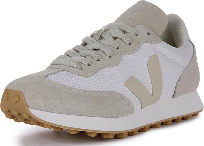 Veja Women's Rio Branco Sneakers – White/Pierre/Natural