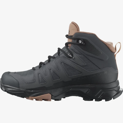 Salmon X Ultra 4 Leather Mid GTX Women's Hiking Waterproof Running Boots - Ndoros