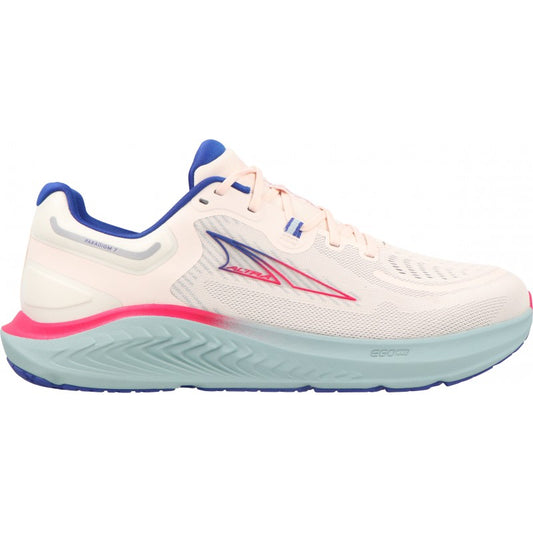 Altra Paradigm 7 White/Blue Road Running Shoes For Men