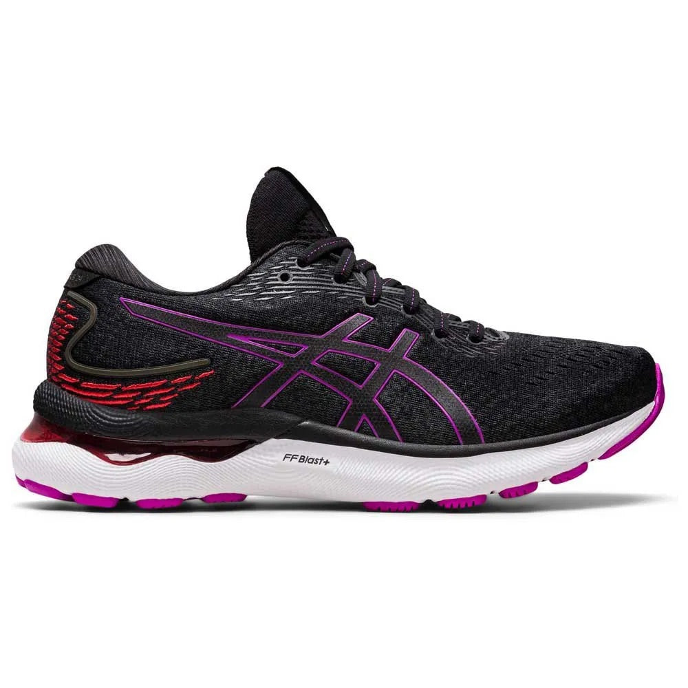 ASICS Gel Nimbus 24 | Women's Shoes Running | Black/Orchid - Ndoros