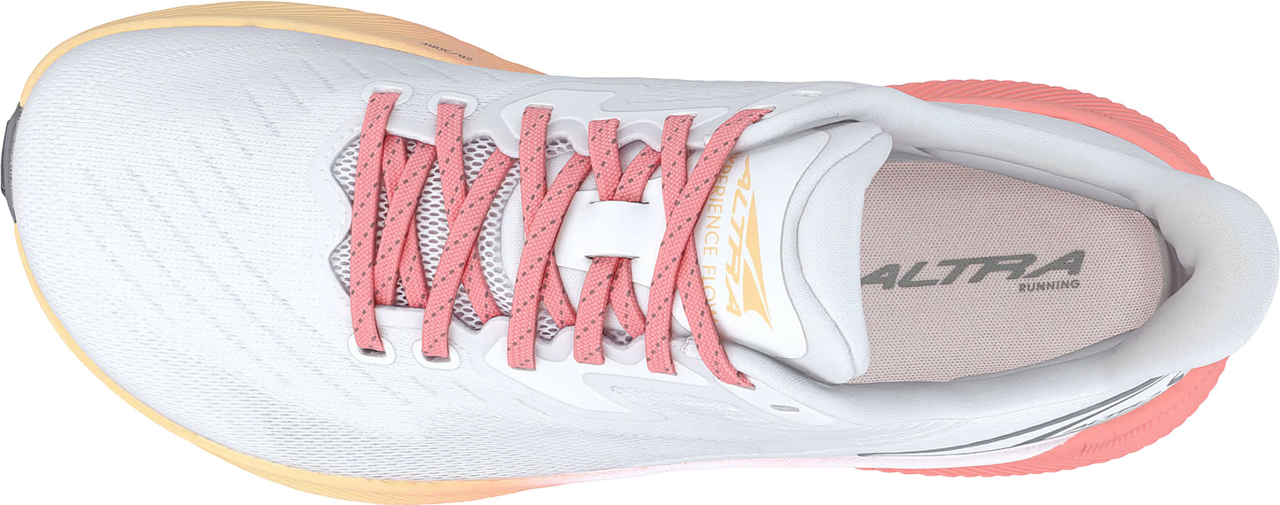 Altra Experience Flow White/Coral Road Running Shoes For Women