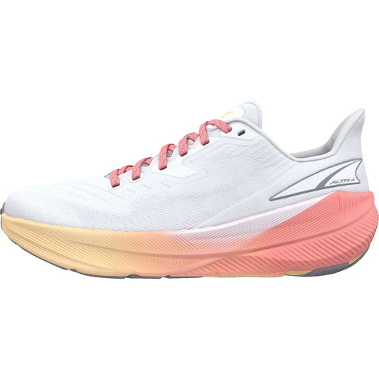 Altra Experience Flow White/Coral Road Running Shoes For Women