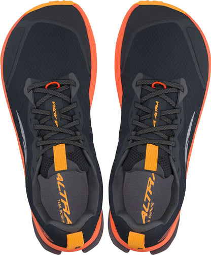 Altra Lone Peak 9 Black/Red Trail Running Shoes For Men