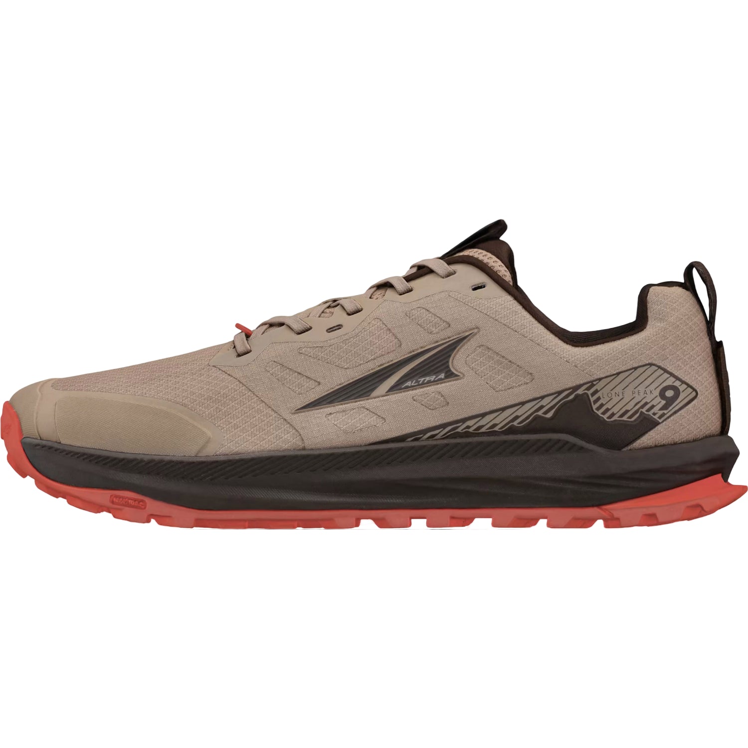 Altra Lone Peak 9 Brown Trail Running Shoes For Men - Ndoros
