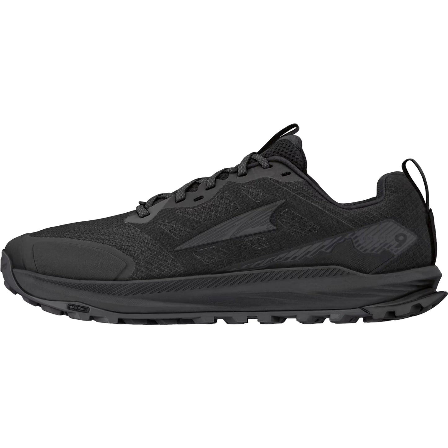Altra Lone Peak 9 Black Trail Running Shoes For Men