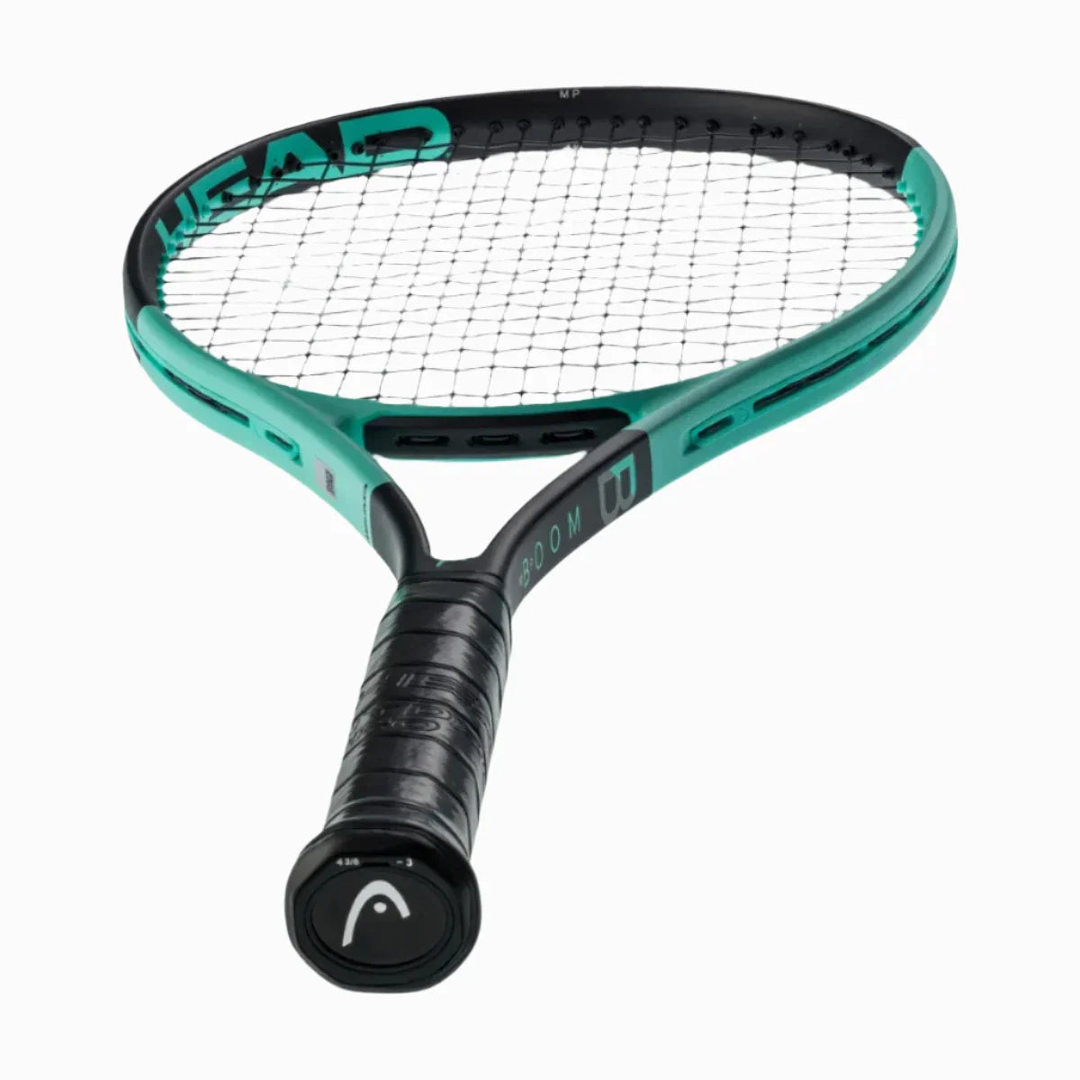 HEAD Boom MP Racquet in Black/Green