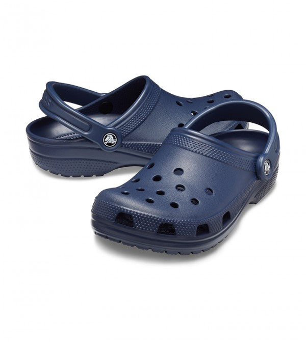 Crocs Unisex Child Classic Clogs Shoes | Navy - Ndoros