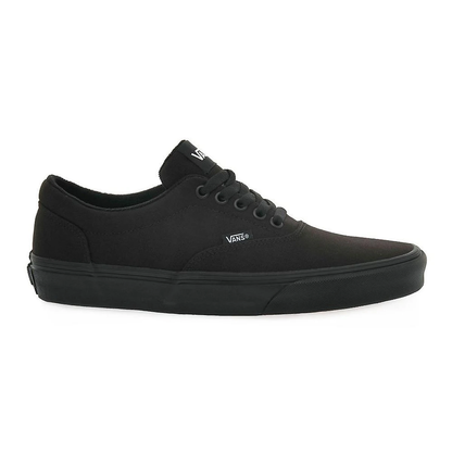 Vans Men's Doheny Sneaker, Canvas Black/White