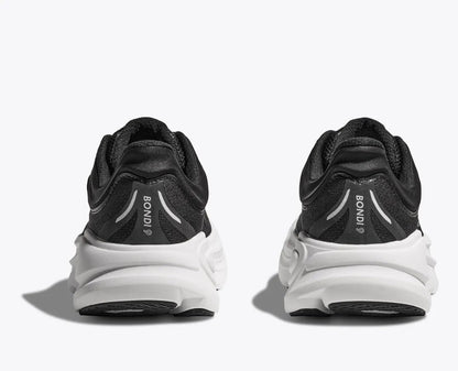 Hoka Bondi 9 cushioned Runing Shoe For Men Black/white