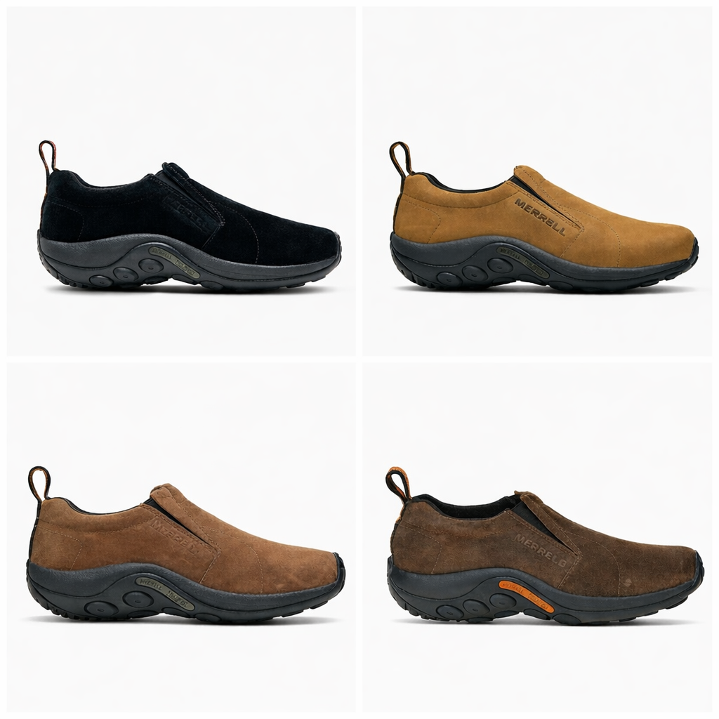 Merrell Man Jungle Moccasin Nubuck Slip-On Shoe - Ndoros