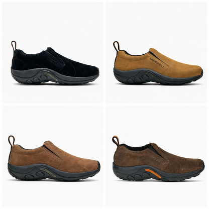 Merrell Man Jungle Moccasin Nubuck Slip-On Shoe - Ndoros