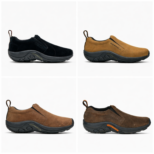Merrell Man Jungle Moccasin Nubuck Slip-On Shoe - Ndoros