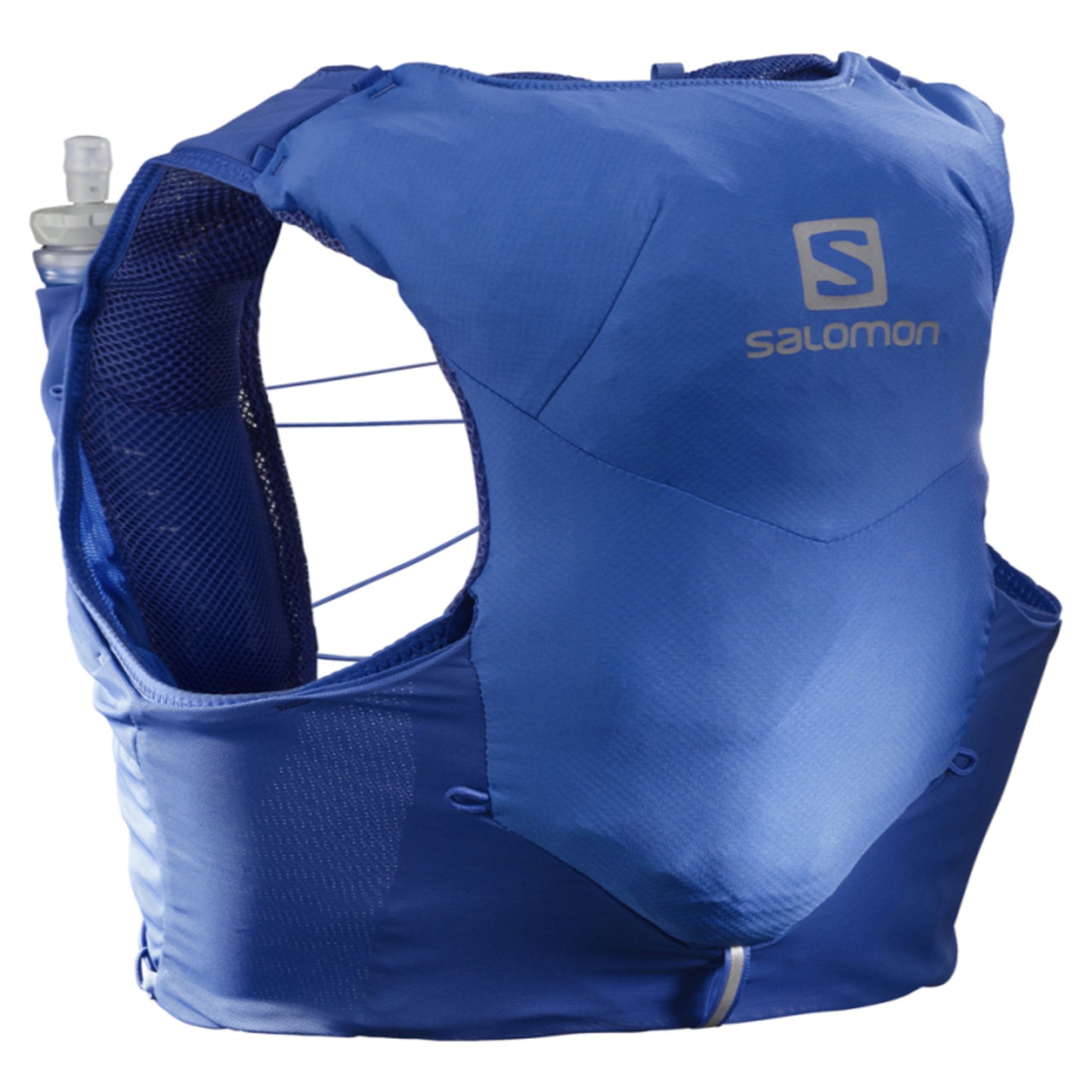 Salomon Unisex ADV Skin 5 con matraces Azul Náutico