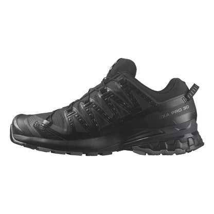Salomon Men's Xa Pro 3D V9 GTX Waterproof Sneaker Shoes, Black/Phantom/Pewter - Ndoros