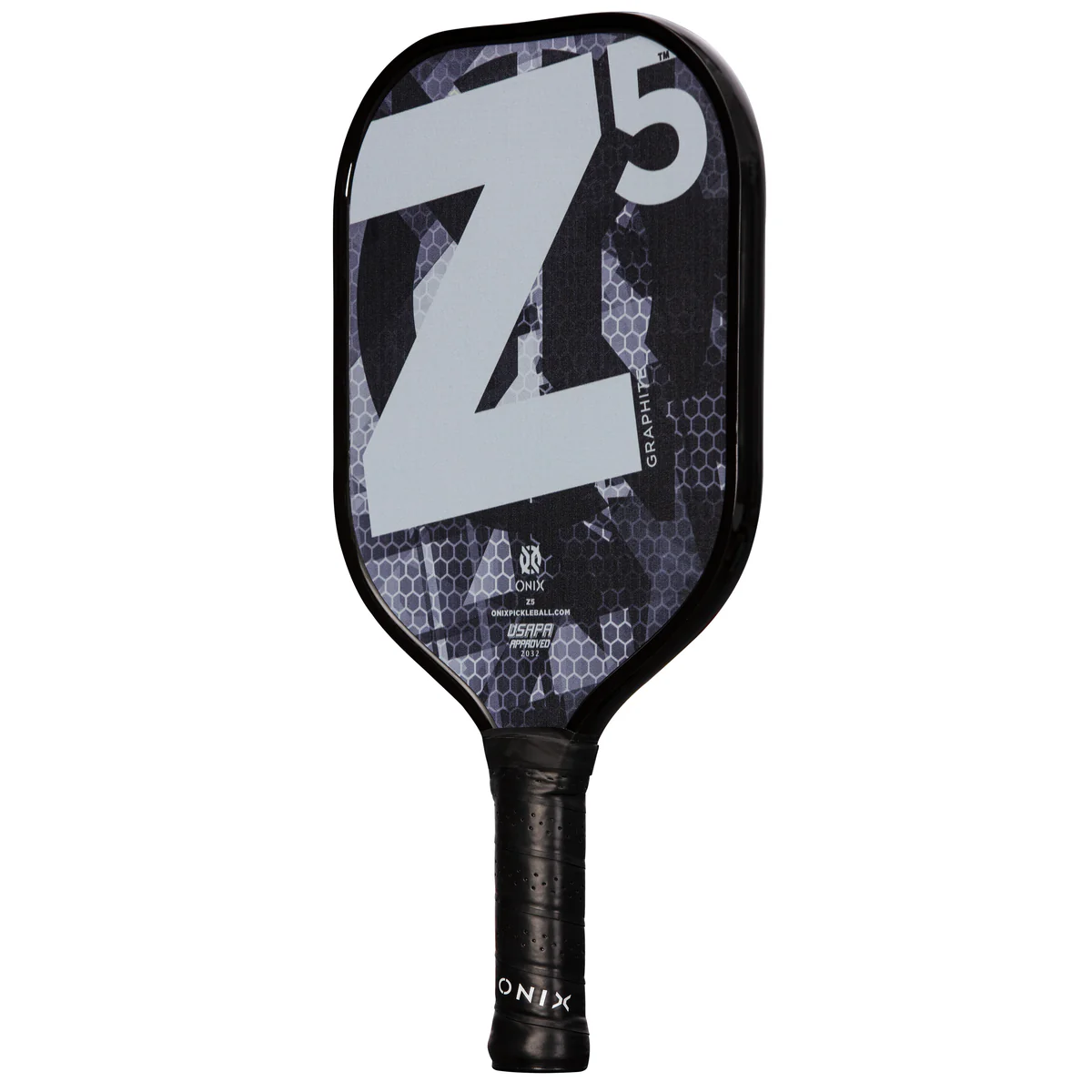 Onix Graphite MOD Z5, Mod Black, Pickleball Paddles Racquet Grip 4 1/4 inches