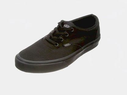 Vans Men's Doheny Sneaker, Canvas Black/White